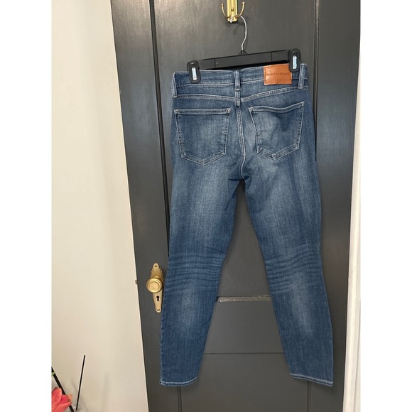 Lucky Brand Ava Mid Rise Ankle Skinny Jeans Dark Wash Size 4/27R - Picture 3 of 5
